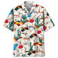 Hawaiian Shirt / Adults / S Desert Sky Diving Hawaiian Shirt