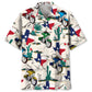 Hawaiian Shirt / Adults / S Desert Texas Motorcycle Hawaiian Shirt