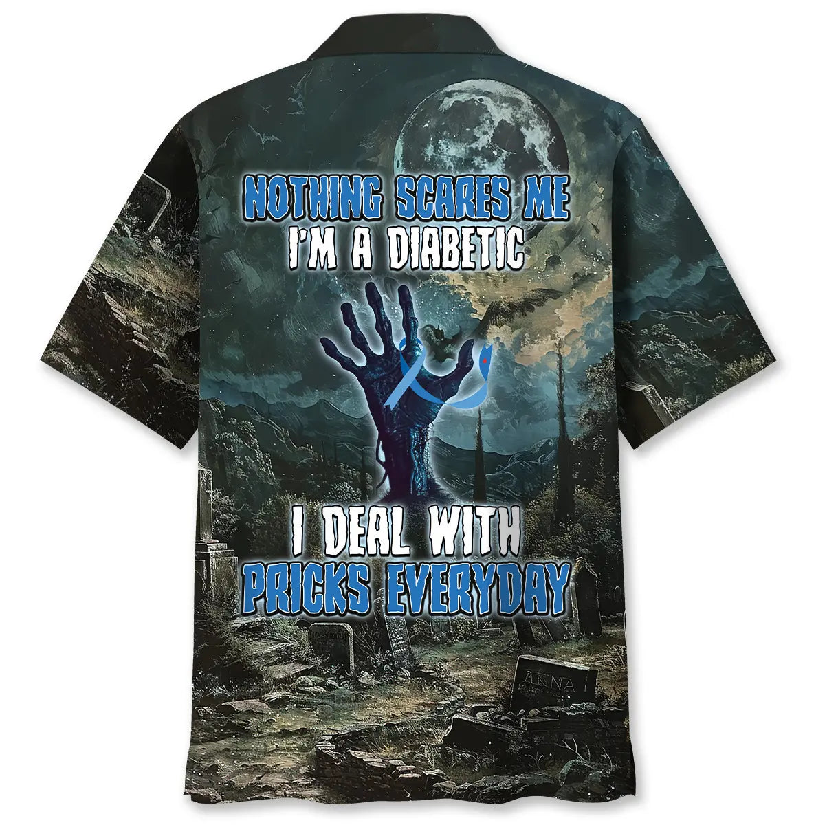 Hawaiian Shirt / Adults / S Diabetes Warrior Hawaiian Shirt