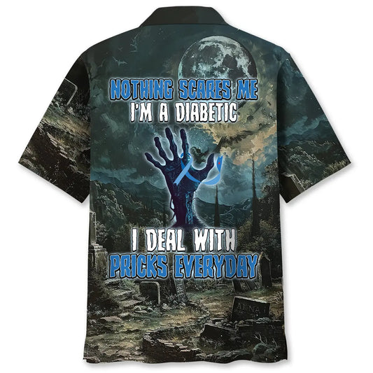 Hawaiian Shirt / Adults / S Diabetes Warrior Hawaiian Shirt
