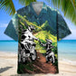Dirt Bike Dad &amp; Son Hawaiian Shirt