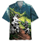 Hawaiian Shirt / Adults / S Dirt Bike Dad &amp; Son Hawaiian Shirt