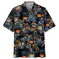 Hawaiian Shirt / Adults / S Dirt Bike Halloween Night Hawaiian Shirt