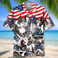 Dirt Bike Racing Hawaiian Shirt Pocket