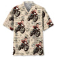 Dirt Bike Vintage Custom Photo Hawaiian Shirt