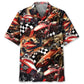 Hawaiian Shirt / Adults / S Dirt Track Racing Sprint Car Hawaiian Shirt
