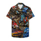 Hawaiian Shirt / Adults / S Dirt Track Racing Unisex Hawaiian Shirt Aloha Shirt Summer Vibe