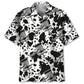 Hawaiian Shirt / Adults / S Disc Golf Black Hawaiian Shirt