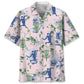 Hawaiian Shirt / Adults / S Disc Golf Pink Flower Hawaiian Shirt