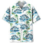 Hawaiian Shirt / Adults / S Dolphin Cruise Ship Vintage Hawaiian Shirt