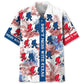 Hawaiian Shirt / Adults / S Don't Mess With Texas Bigfoot Hawaiian Shirt