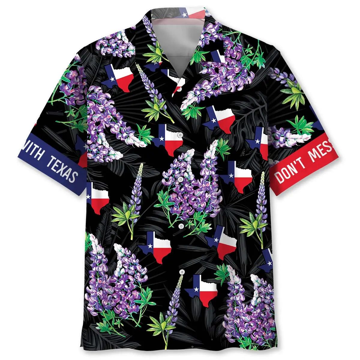Hawaiian Shirt / Adults / S Don't Mess With Texas Hawaiian Shirt Men