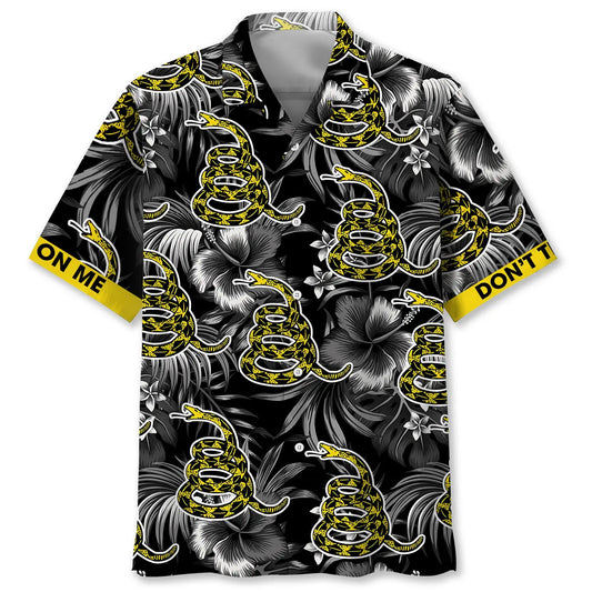 Hawaiian Shirt / Adults / S Don't Tread On Me Hawaiian Shirt