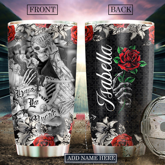 Skull Couple Love Personalized 20 Oz Tumbler