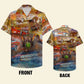 Hawaiian Shirt / Adults / S Drag Racing Unisex Hawaiian Shirt Aloha Shirt Summer Vibe Drag Car Pattern