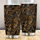 Dragonfly Wood Black 20 Oz Tumbler For Travel Gifts