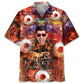 Drum Fire Custom Photo Hawaiian Shirt