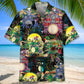 Drum Skeleton Hawaiian Shirt