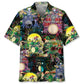 Hawaiian Shirt / Adults / S Drum Skeleton Hawaiian Shirt