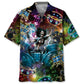 Hawaiian Shirt / Adults / S Drum Skull Hawaiian Shirt