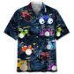 Hawaiian Shirt / Adults / S Drums Tropical Hawaiian Shirt