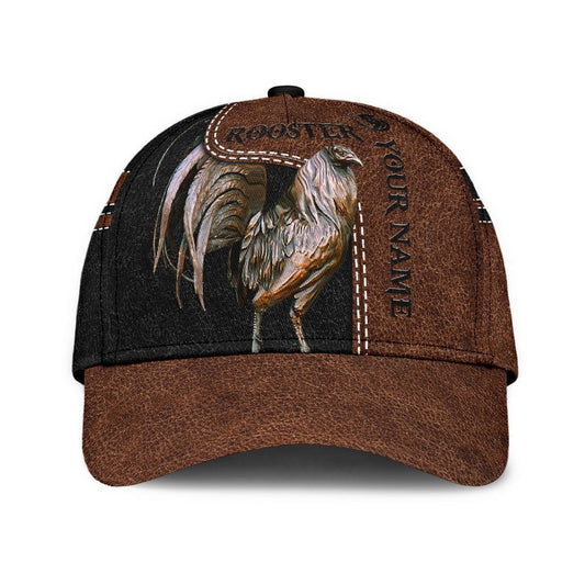 Personalized Rooster Farm Style – Classic Cap
