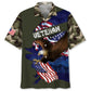 Hawaiian Shirt / Adults / S Eagle Camouflage Patriotic Day Hawaiian Shirt