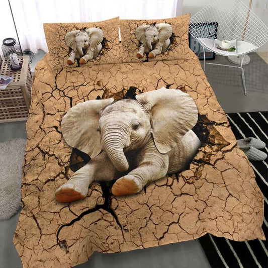 Elephant Baby Gift Bedding Cover For Cozy Bedroom Decor