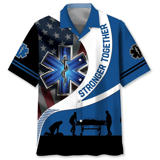 Hawaiian Shirt / Adults / S EMS Proud Hawaiian Shirt