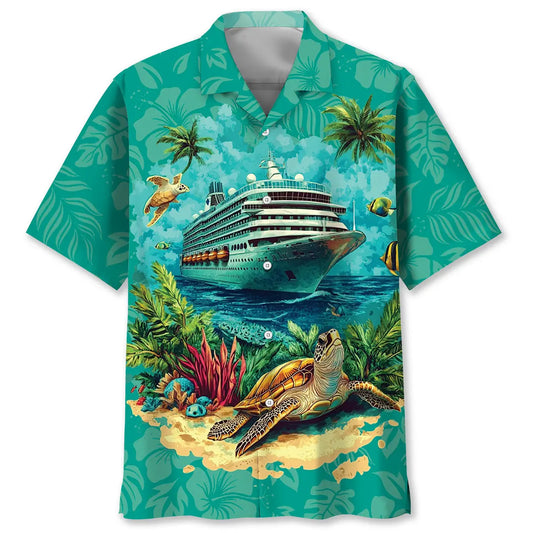 Hawaiian Shirt / Adults / S Family Cruise 2025 Hawaiian Shirt