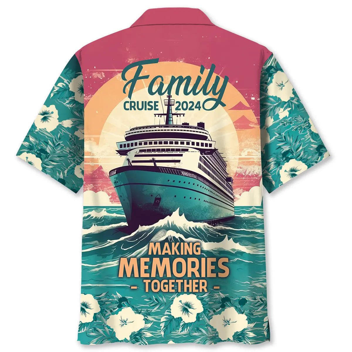 Hawaiian Shirt / Adults / S Family Cruise Making Memories Together Hawaiian Shirt