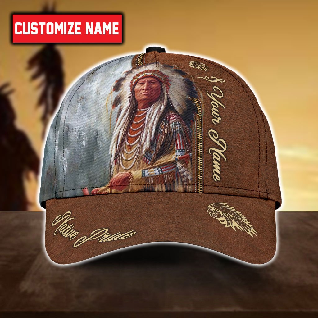Personalized Native Chief – Classic Cap