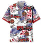 Hawaiian Shirt / Adults / S Fire Truck Dalmatian Proud Hawaiian Shirt Pocket