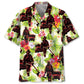Hawaiian Shirt / Adults / S Fire Truck Firefighter Flower Hawaiian Shirt