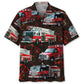 Hawaiian Shirt / Adults / S Fire Truck Lava Hawaiian Shirt