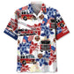 Hawaiian Shirt / Adults / S Fire Truck Proud Hawaiian Shirt