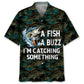 Hawaiian Shirt / Adults / S Fishing A Fish A Buzz Hawaiian Shirt