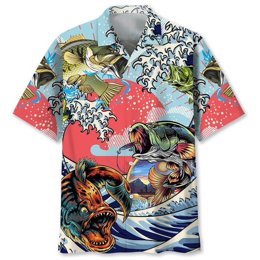 Hawaiian Shirt / Adults / S Fishing Is My Life Hawaiian Shirt