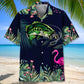 Fishing Tropical Leaf Hawaiian Shirt