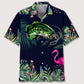 Hawaiian Shirt / Adults / S Fishing Tropical Leaf Hawaiian Shirt