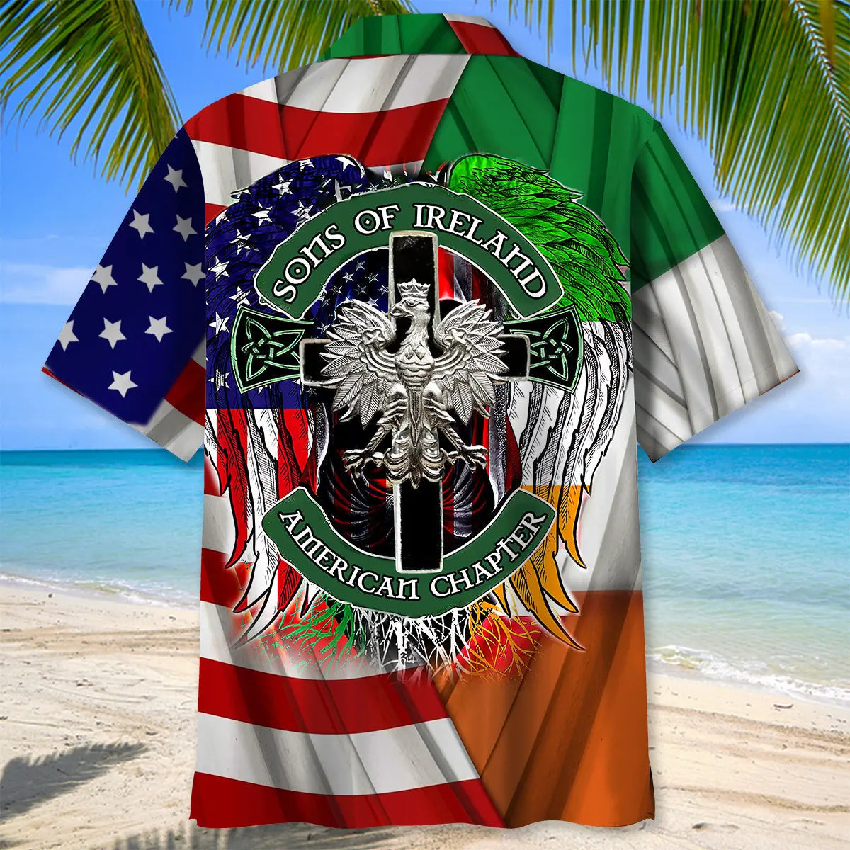 Flag Irish St.Patrick Day Hawaiian Shirt