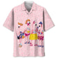 Hawaiian Shirt / Adults / S Flamingo Pink Funny Hawaiian Shirt