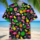 flamingo tropical hawaiian shirt