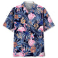 Hawaiian Shirt / Adults / S Flamingo Tropical Hawaiian Shirt