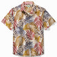 Hawaiian Shirt / Adults / S Floral Palm Leaf Casual Loose Men's Hawaiian Shirt