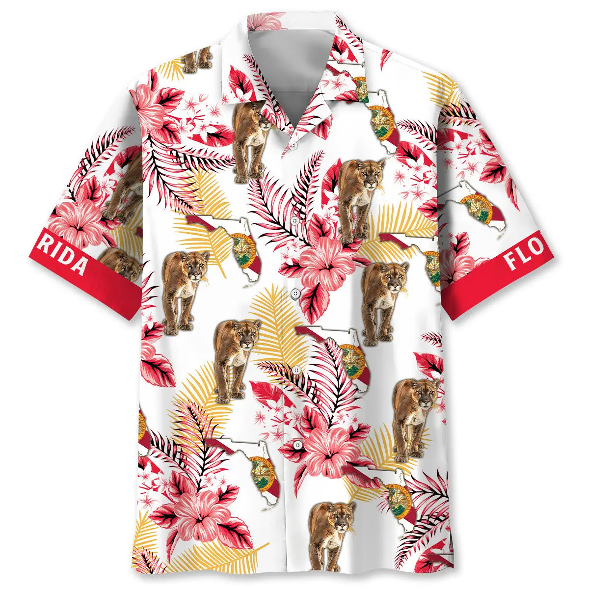 Hawaiian Shirt / Adults / S Florida Proud Hawaiian Shirt