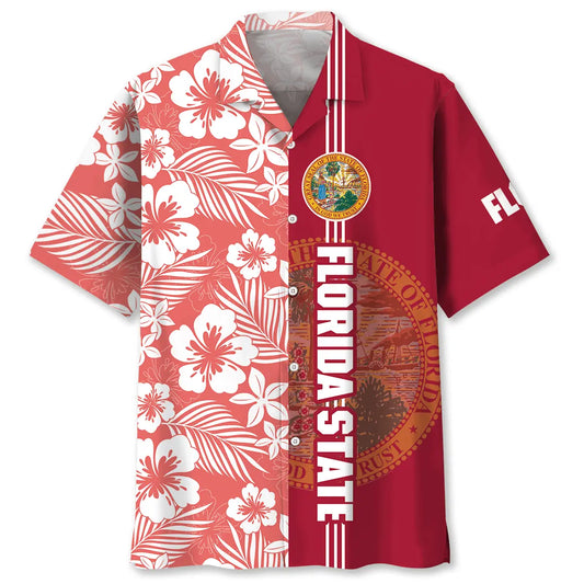 Hawaiian Shirt / Adults / S Florida State Lover Hawaiian Shirt