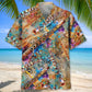 Flute Vintage Art Hawaiian Shirt