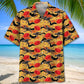 Hawaiian Shirt / Adults / S Football Lover Aboriginal Pattern Hawaiian Shirt