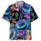Hawaiian Shirt / Adults / S Football Neon Hawaiian Shirt